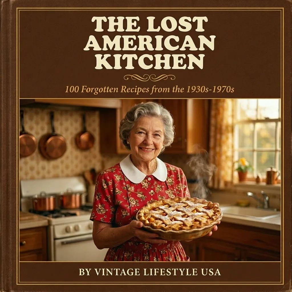 The Lost American Kitchen — 100 Forgotten Recipes from the 1930s–1970s, by Vintage Lifestyle USA